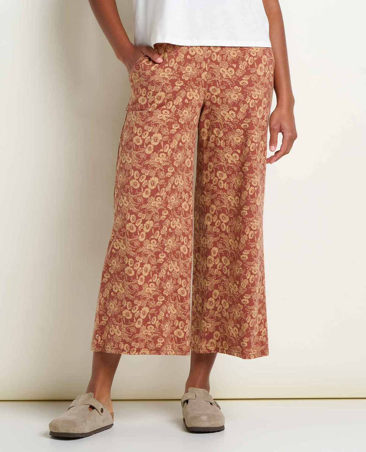 Toad & Co Wide Leg Crop Pant Chaka Women