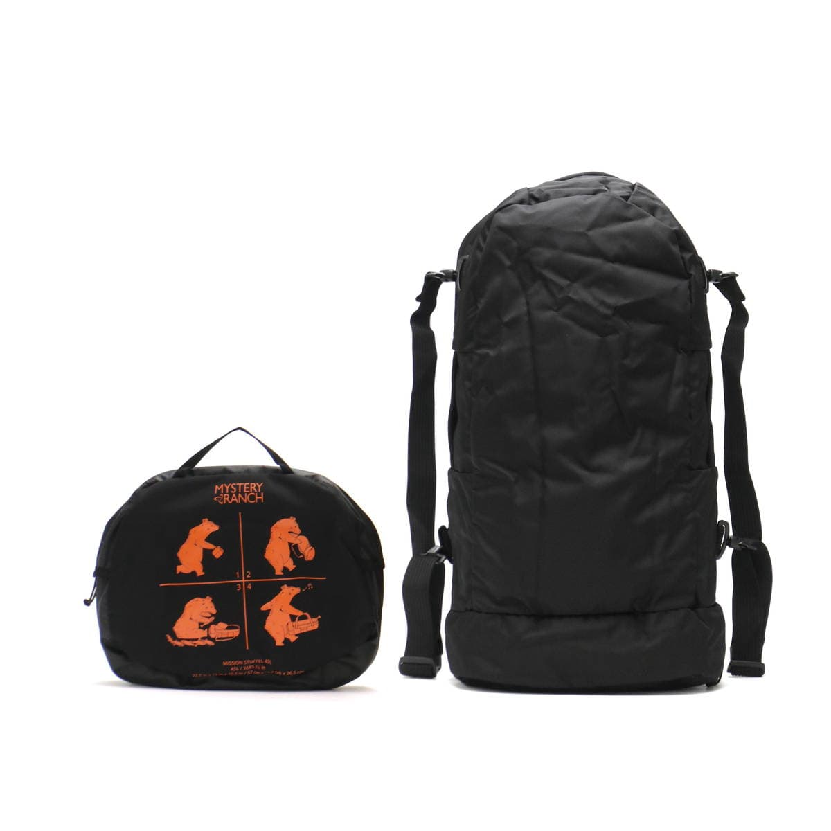 Sac duffle compressible Mystery Ranch Mission Stuffel 45L - Plein Air Entrepôt