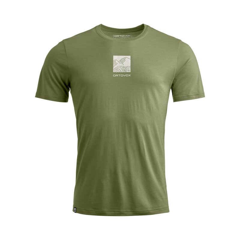 T-shirt Ortovox 120 COOL TEC ABSTRACT Hommes - Plein air Entrepôt