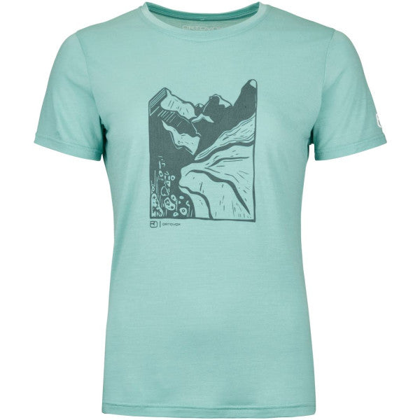 T-shirt Ortovox 120 COOL TEC MTN CUT Femmes - Plein air Entrepôt