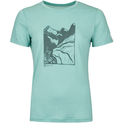 T-shirt Ortovox 120 COOL TEC MTN CUT Femmes - Plein air Entrepôt