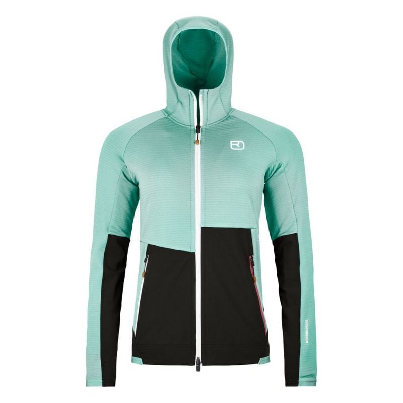 Polaire Ortovox FLEECE RIB à capuchon Femmes - Plein air Entrepôt