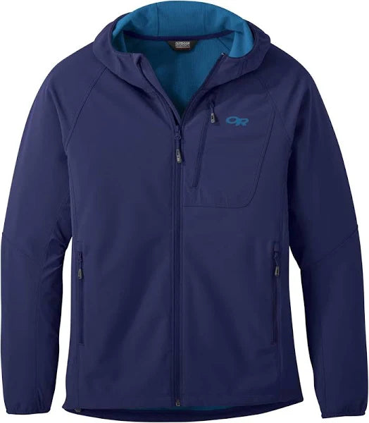 Softshell Outdoor Research Ferrosi Grid à capuchon Hommes - Plein Air Entrepôt