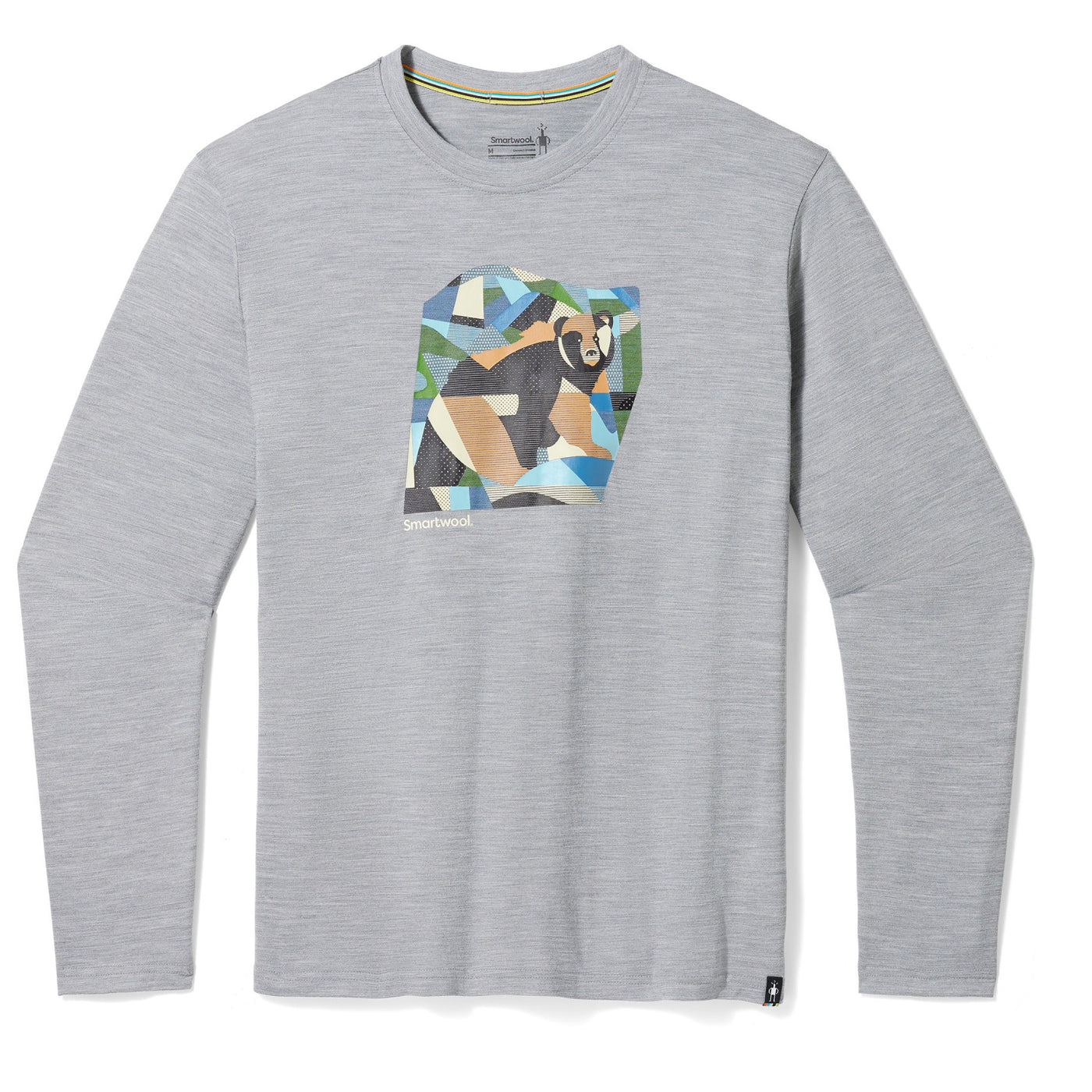 Smartwool Long Sleeve Backcountry Bear Graphic Tee - Plein Air Entrepôt