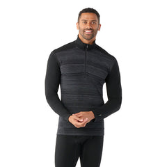 Smartwool Couche de base Classic Thermal Merino 1/4 Zip Boxed Homme - Plein Air Entrepôt