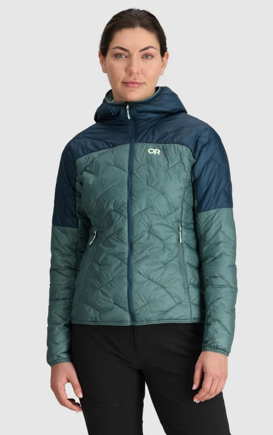 Outdoor Research Puffer Jacket SuperStrand LT Hoodie Women