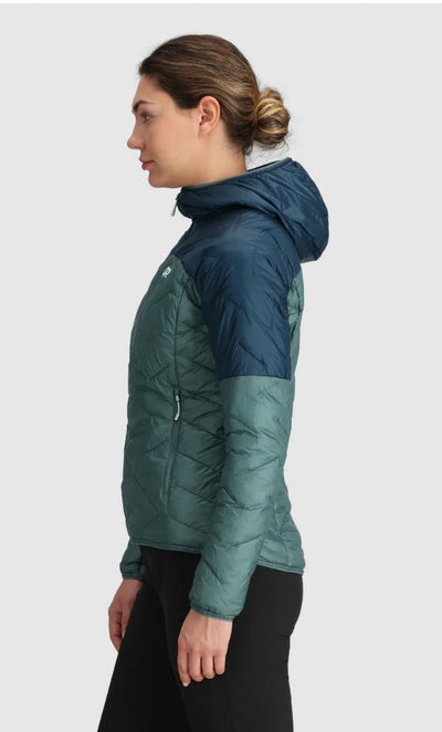 Outdoor Research Puffer Jacket SuperStrand LT Hoodie Women