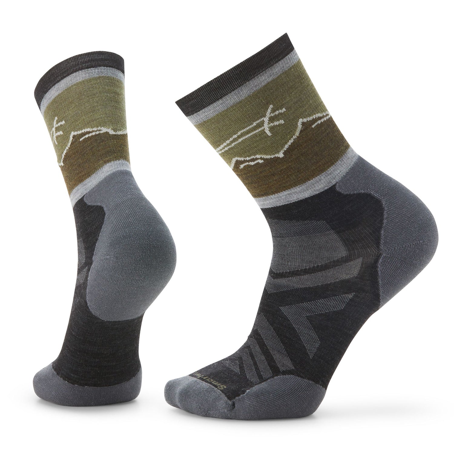 Smartwool Bas Athlete Edition Crew Targeted Cushion Unisexe - Plein Air Entrepôt