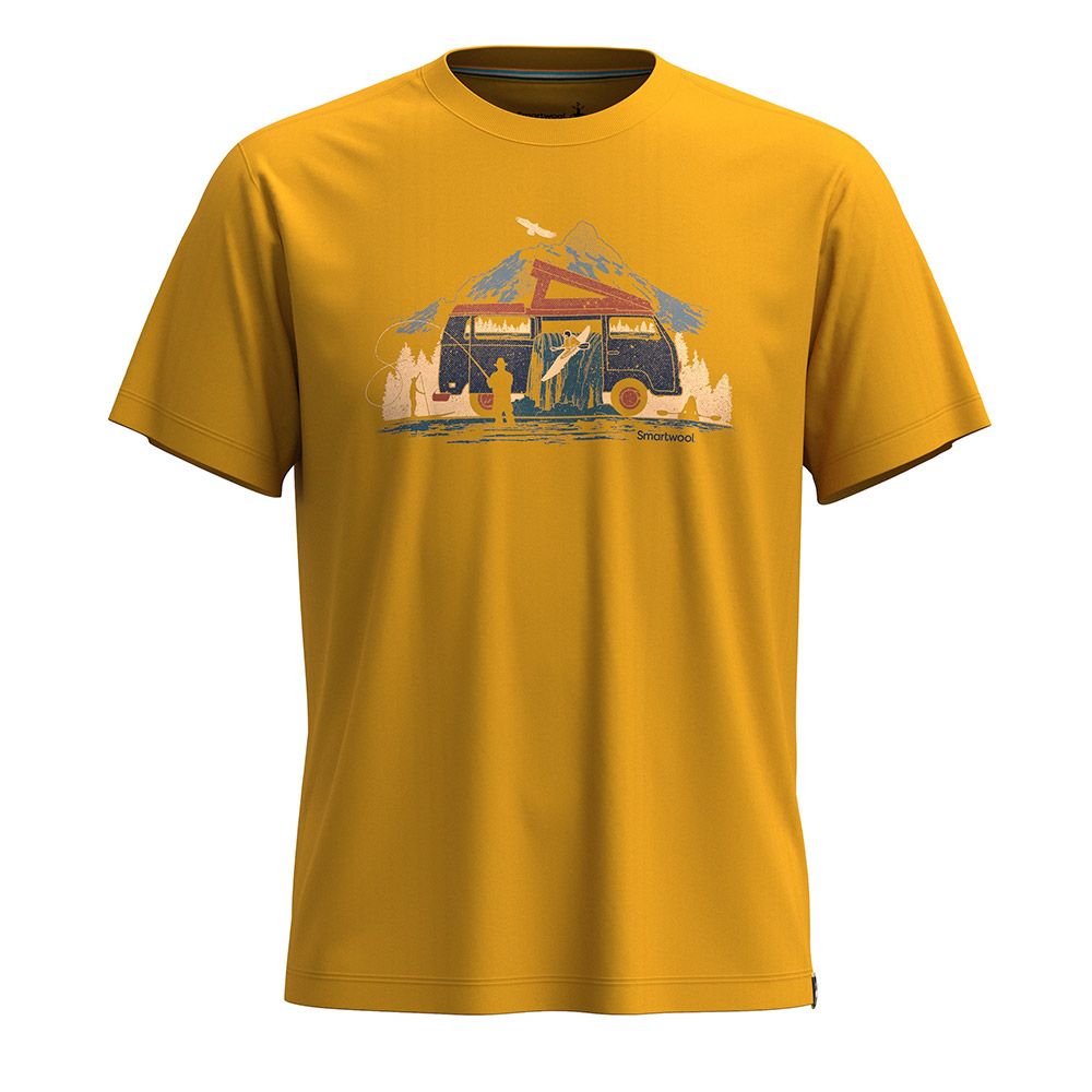 Smartwool Van Graph Manches Courtes Tee Unisexe - Plein air Entrepôt