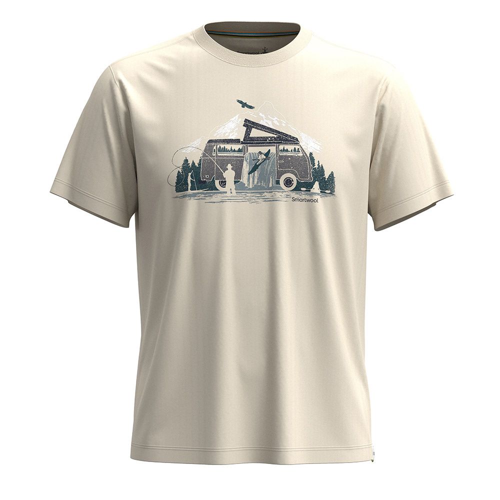 T-Shirt Smartwool Van Graph Manches Courtes Unisexe - Plein Air Entrepôt