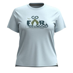 Smartwool Go Far Graphic Manches Courtes Tee Femmes - Plein air Entrepôt