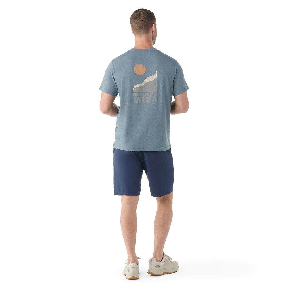 T-Shirt Smartwool Vibes Graph Manches Courtes Unisexe - Plein Air Entrepôt
