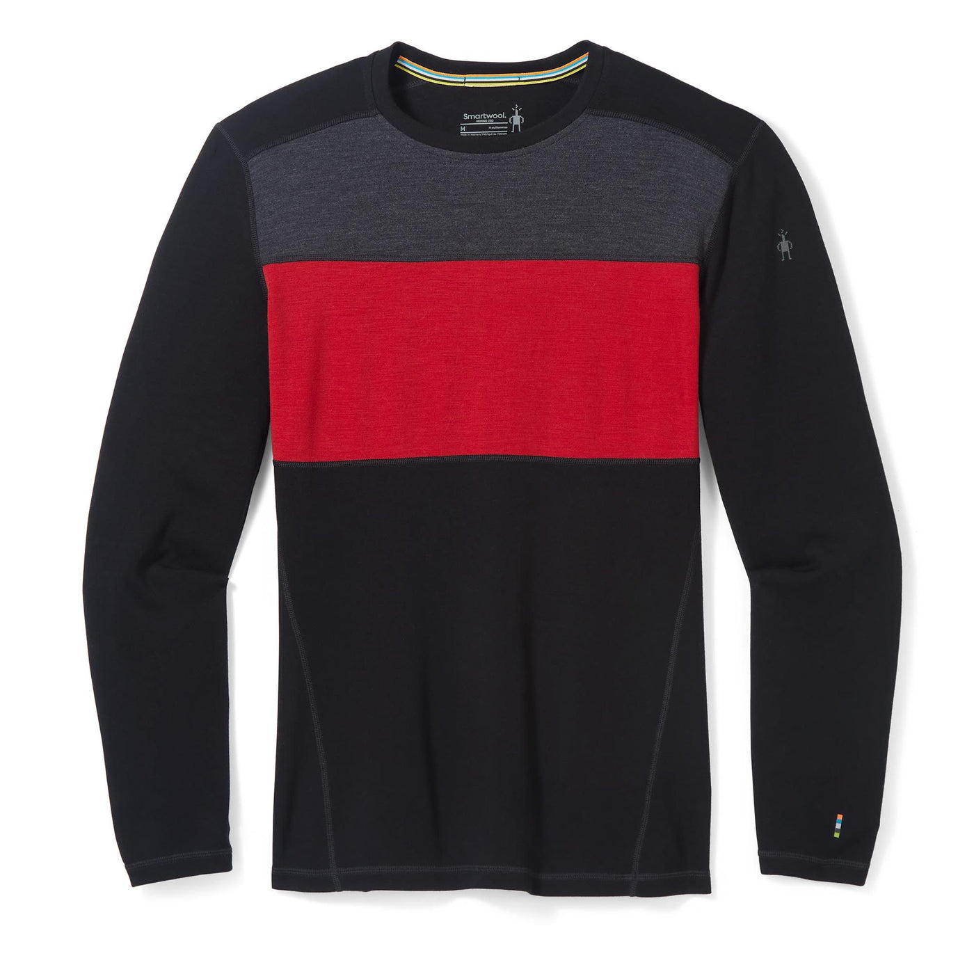 Smartwool Colorblock LS Hommes - Plein Air Entrepôt