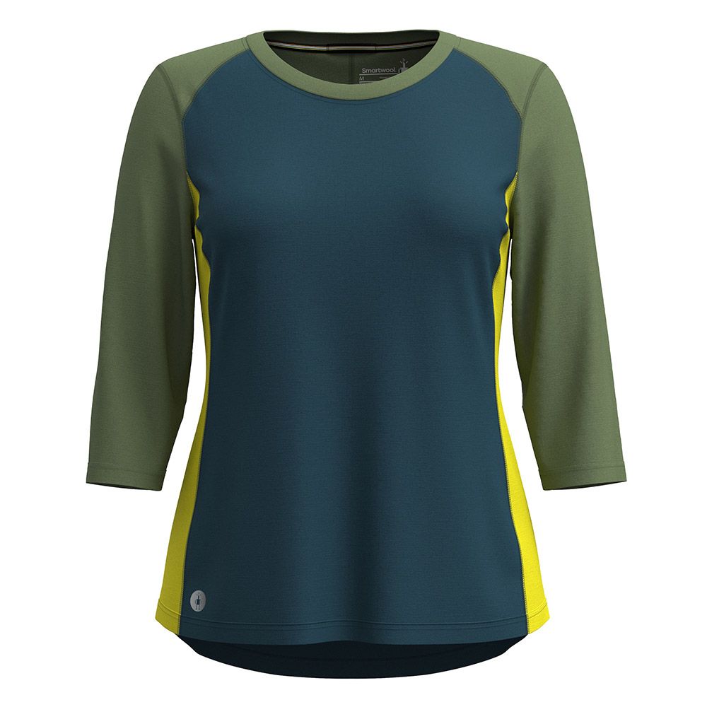 Smartwool Ultralite Mountain Bike 3/4 Manches Tee Femmes - Plein air Entrepôt