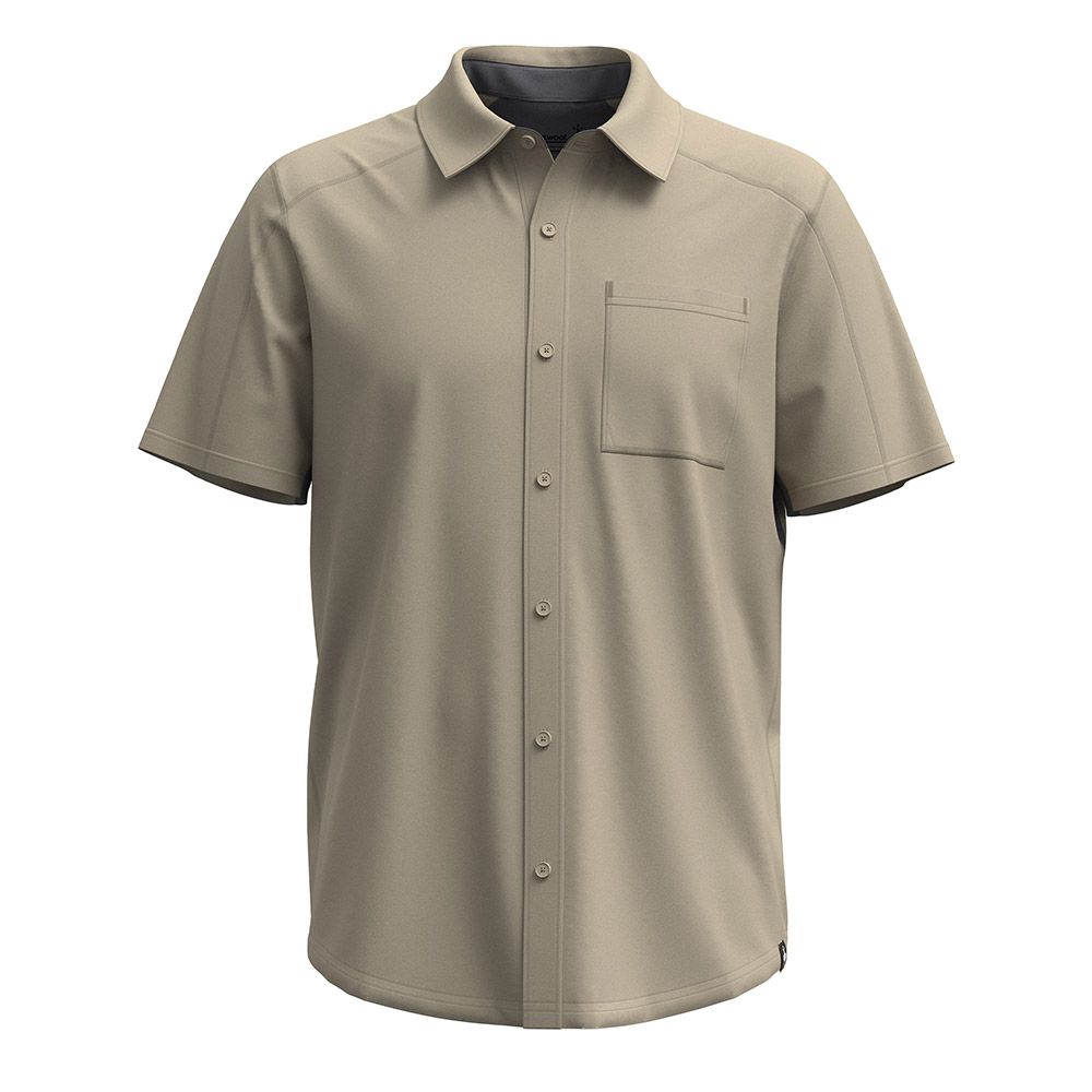 Chemise Smartwool Printed Manches Courtes Button Down Hommes - Plein Air Entrepôt