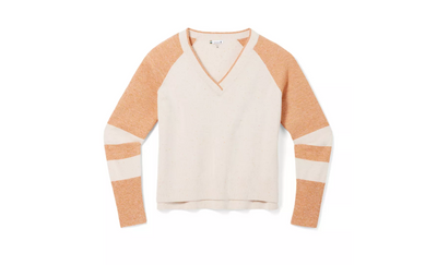 Smartwool Edgewood V-neck Sweater Femmes - Plein Air Entrepôt