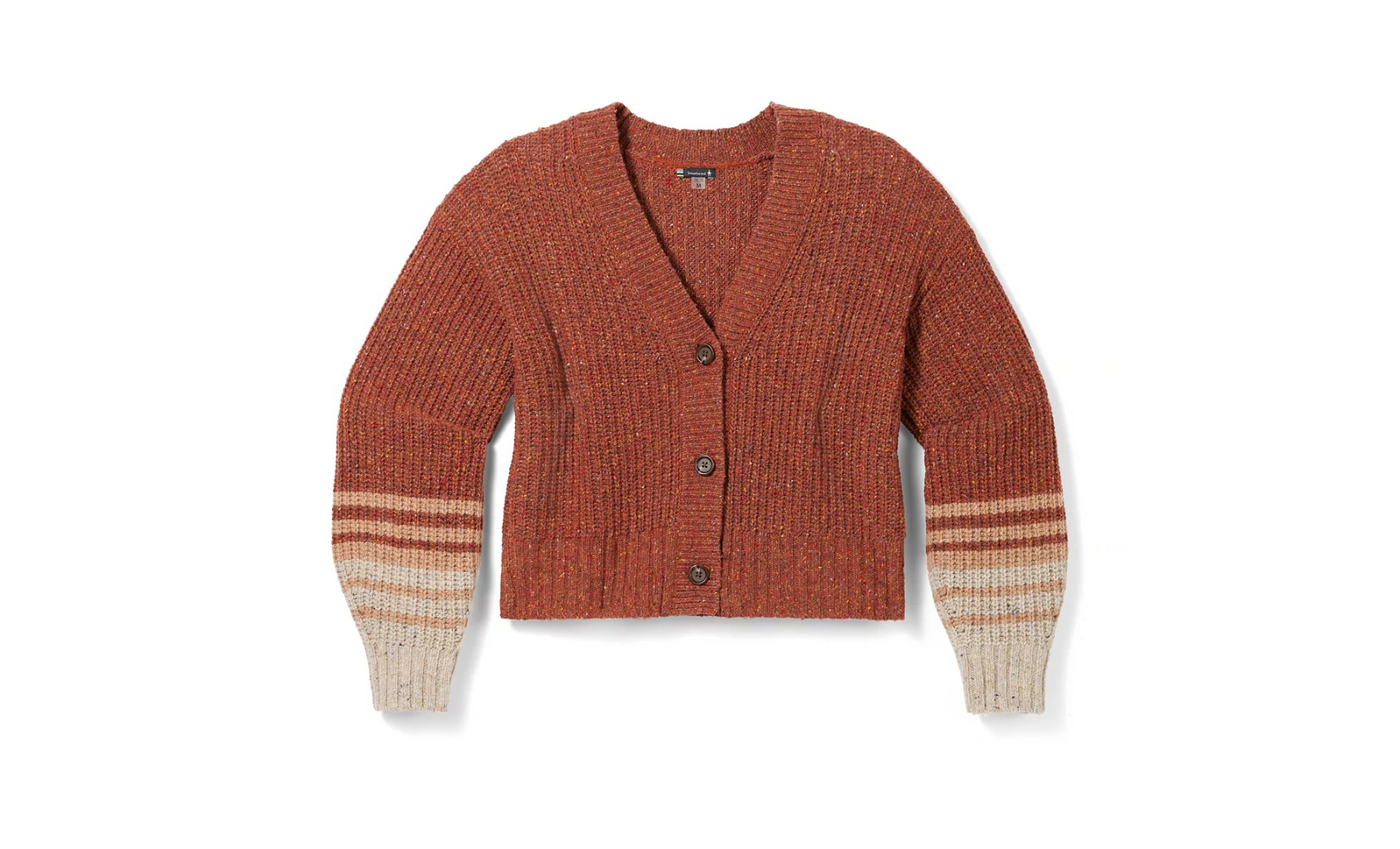 Smartwool Cozy Lodge Cropped Cardigan Sweater Femmes - Plein Air Entrepôt