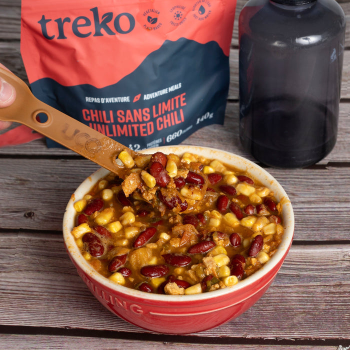 Repas Treko Chili sans Limite - Plein air Entrepôt
