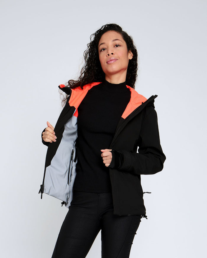 Manteau imper-respirant Urban Circus Repop Réversible Femmes - Plein air Entrepôt