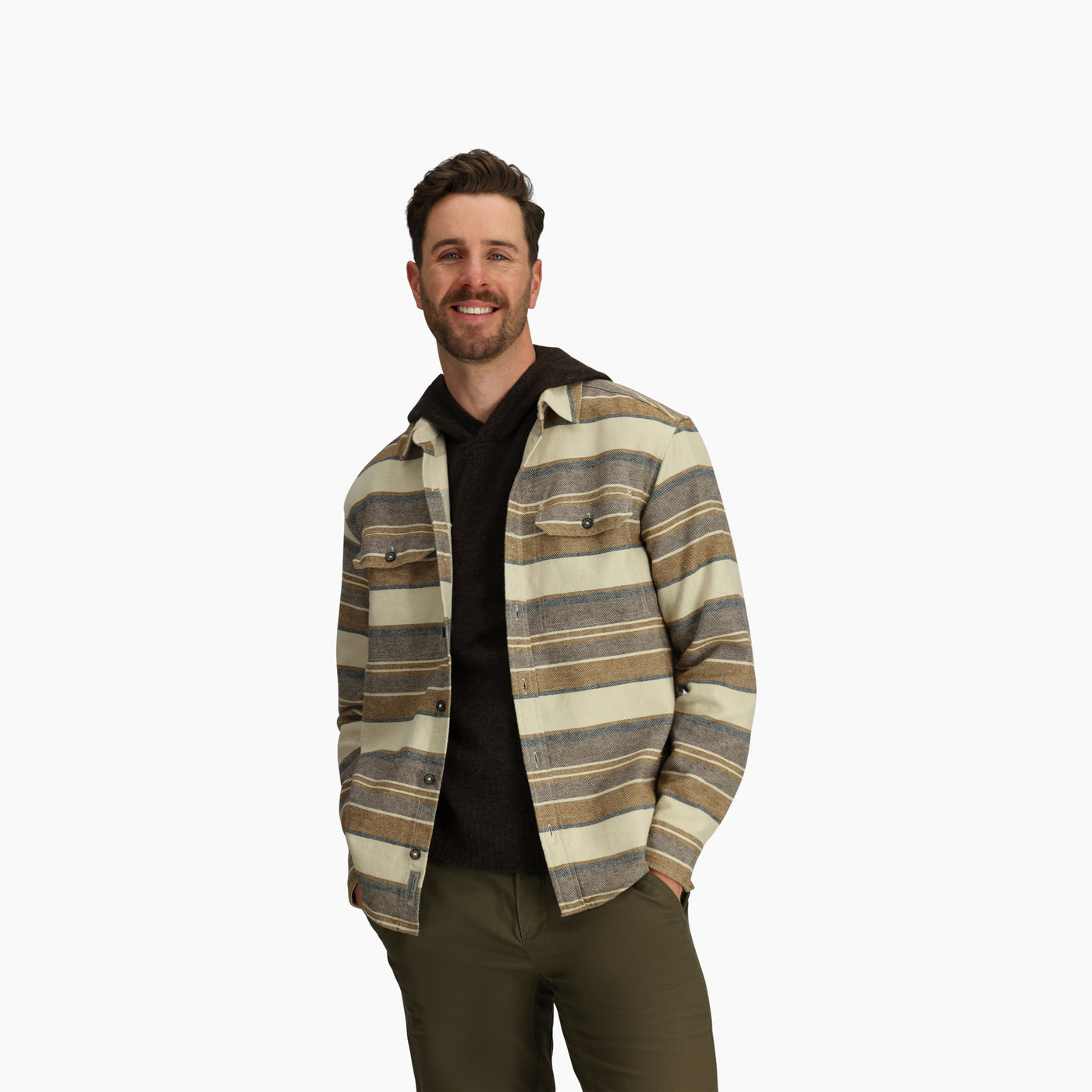 Chemise Royal Robbins Clouds Rest Hemp Manches longues Hommes - Plein Air Entrepôt