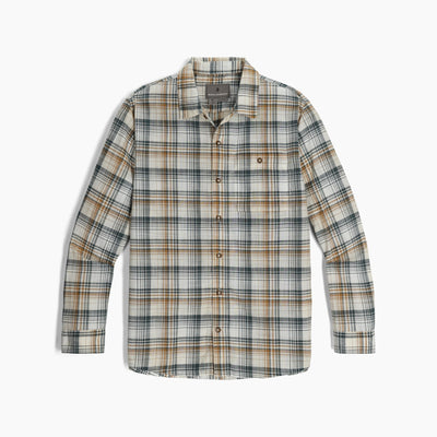 Chemise Manches Longues Royal Robbins Redwood Plaid Hommes - Plein Air Entrepôt