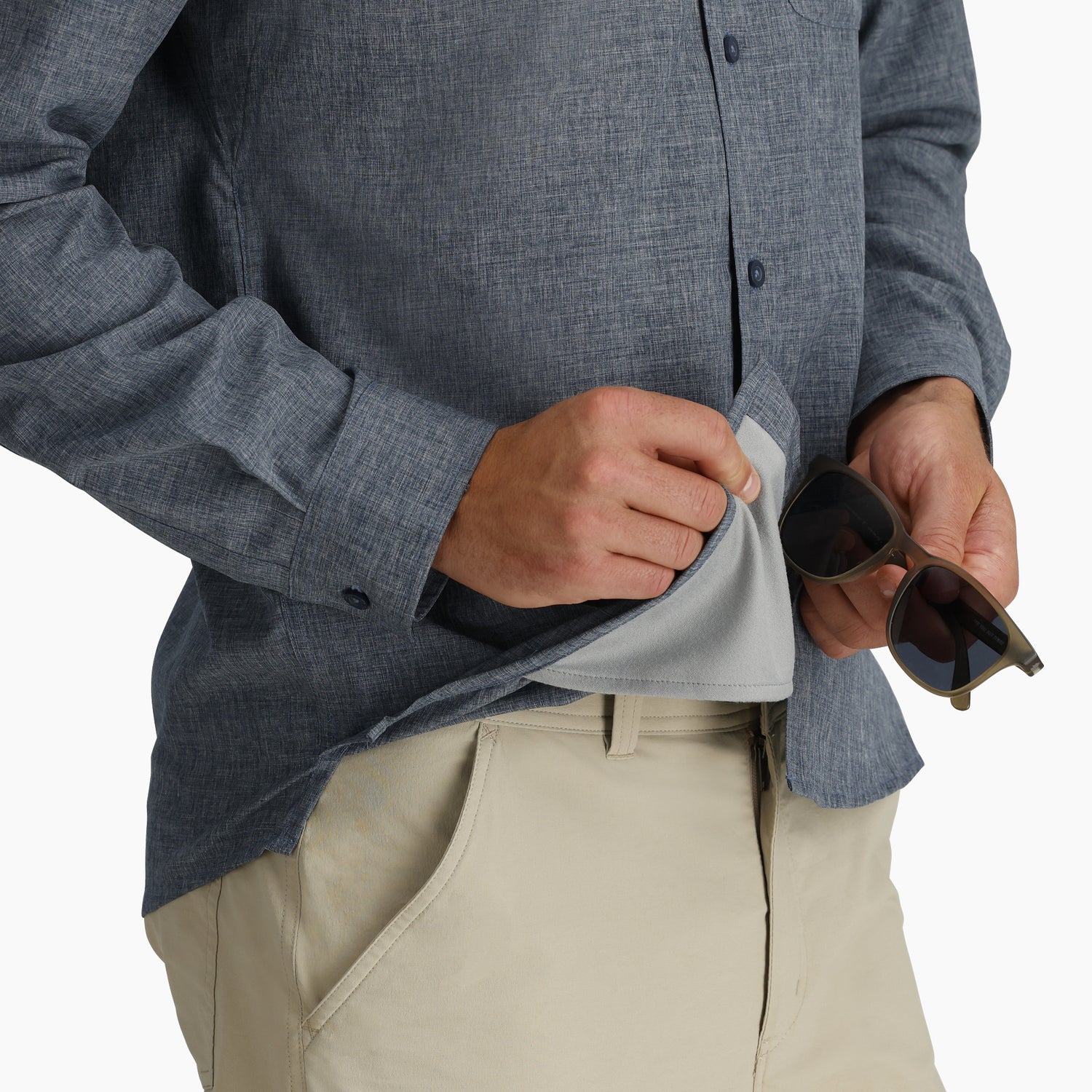 Chemise Royal Robbins Amp Lite II Manches longues Hommes - Plein air Entrepôt