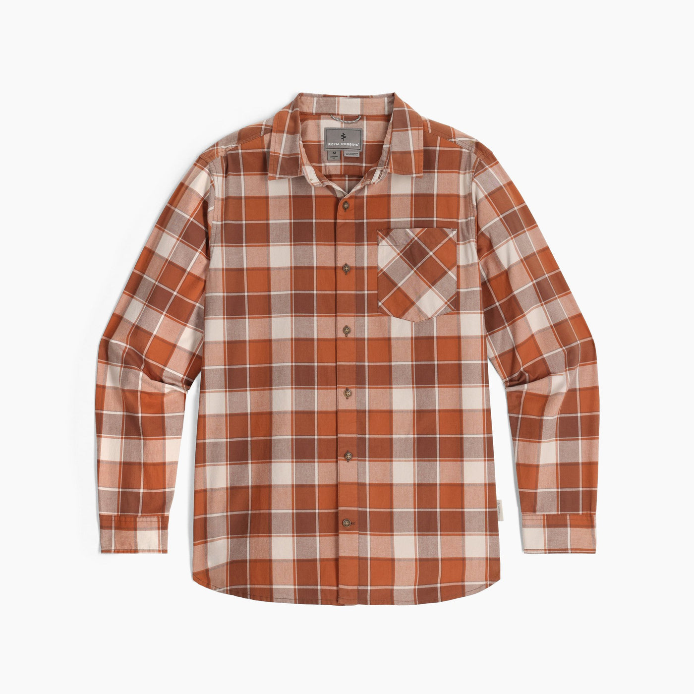 Chemise à manches longues Royal Robbins Tamarack pour Hommes - Plein Air Entrepôt