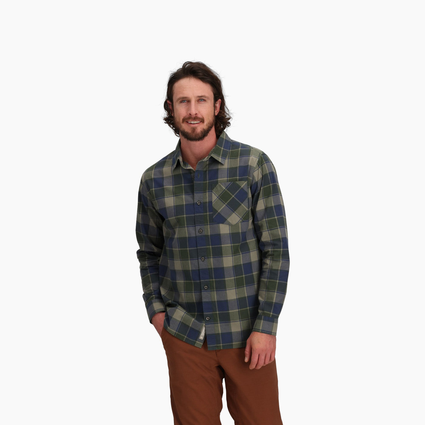 Chemise à manches longues Royal Robbins Tamarack pour Hommes - Plein Air Entrepôt