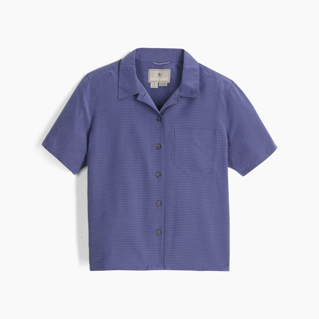 Royal robbins Chemise à manches courtes Oasis Bleu | Trekkinn Royal robbins Chemise à manches courtes Oasis Bleu | Trekkinn