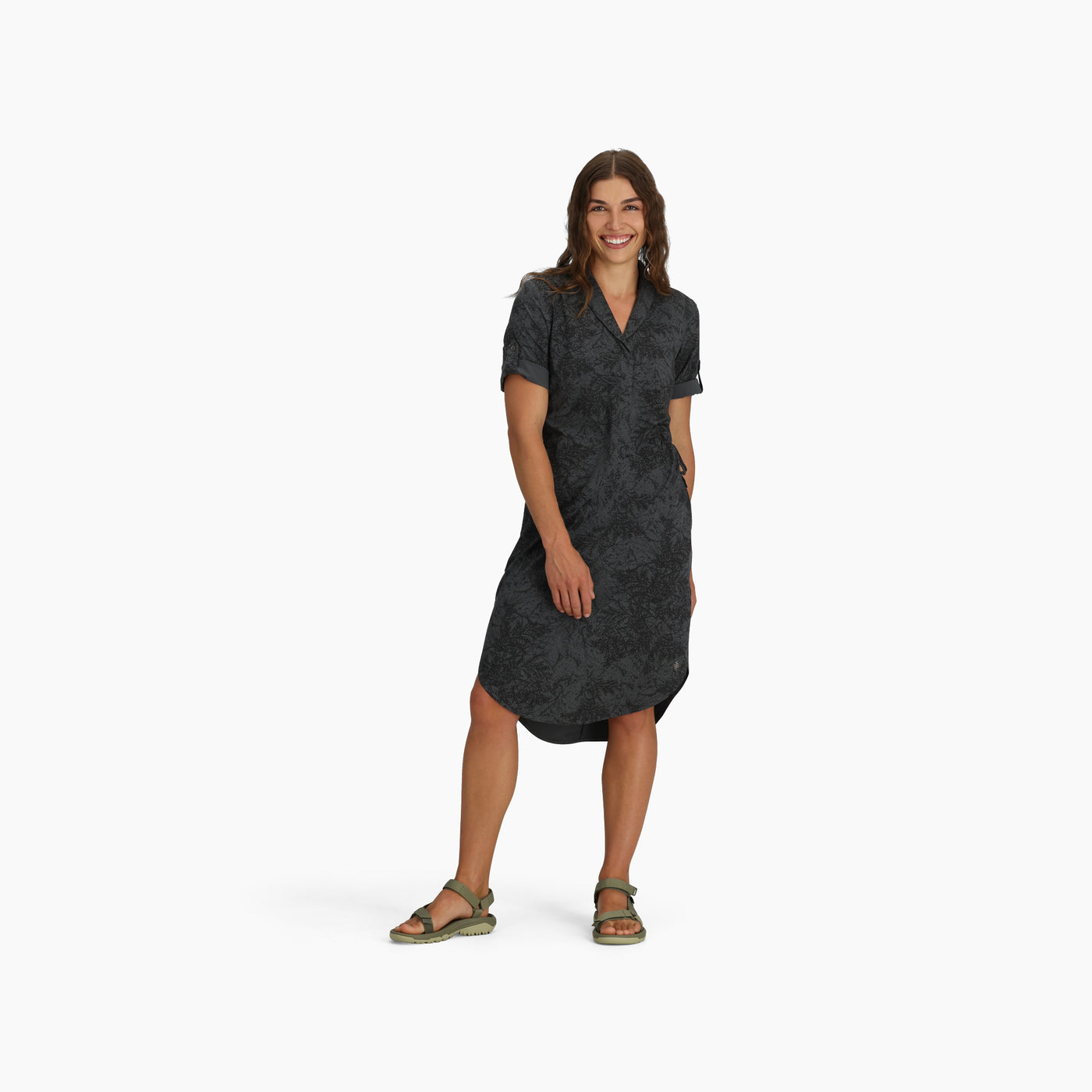 Royal Robbins Dress Spotless Traveler Short sleeve Women Plein
