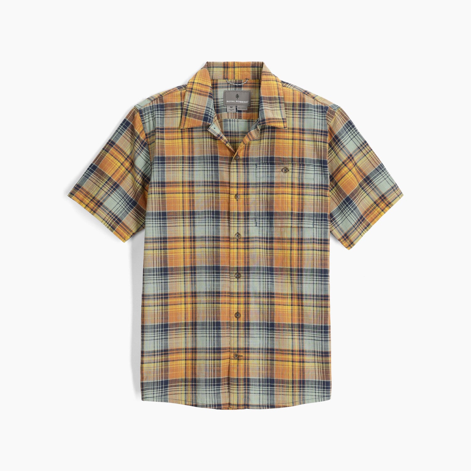 Chemise Royal Robbins Redwood Plaid S/S Hommes - Plein Air Entrepôt