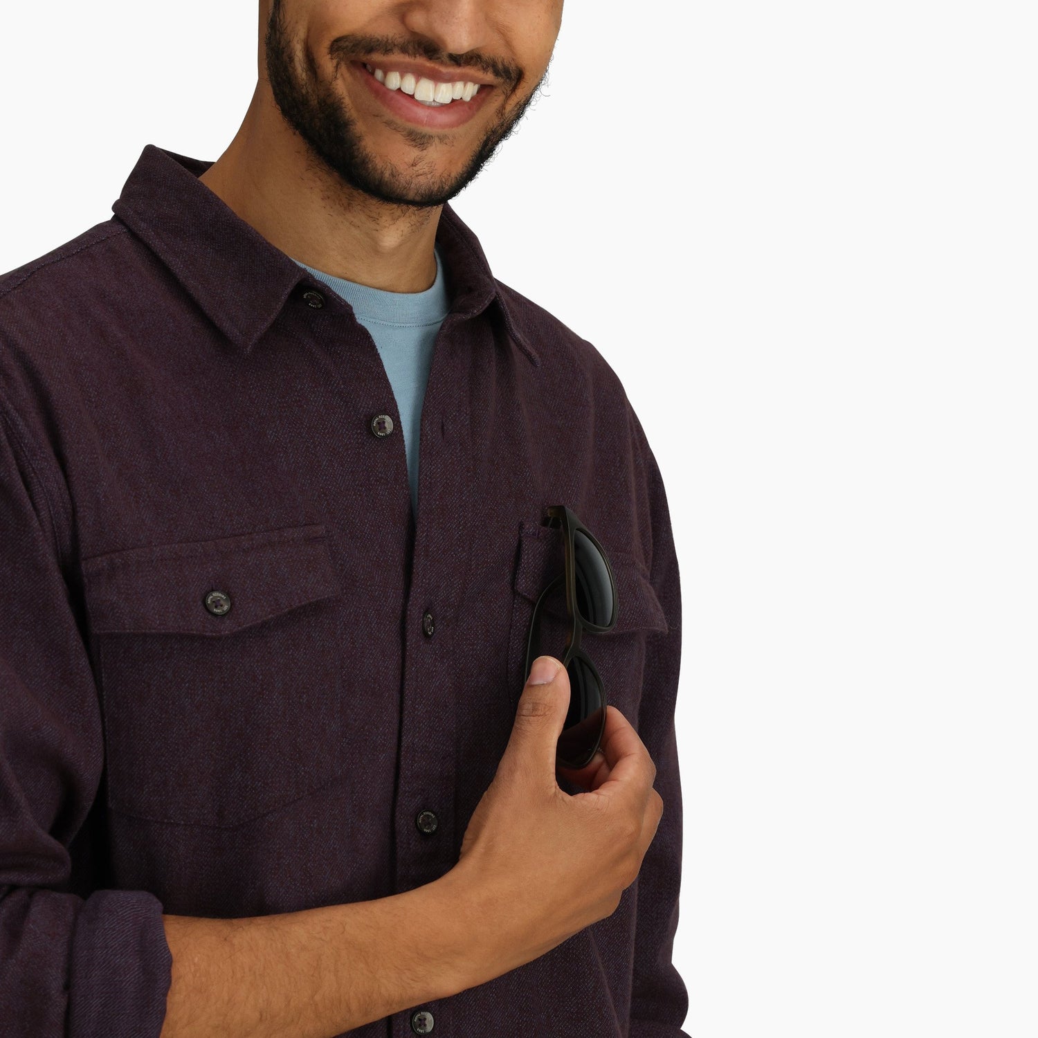 Chemise Royal Robbins Manches Longues Bristol Twill Hommes - Plein Air Entrepôt