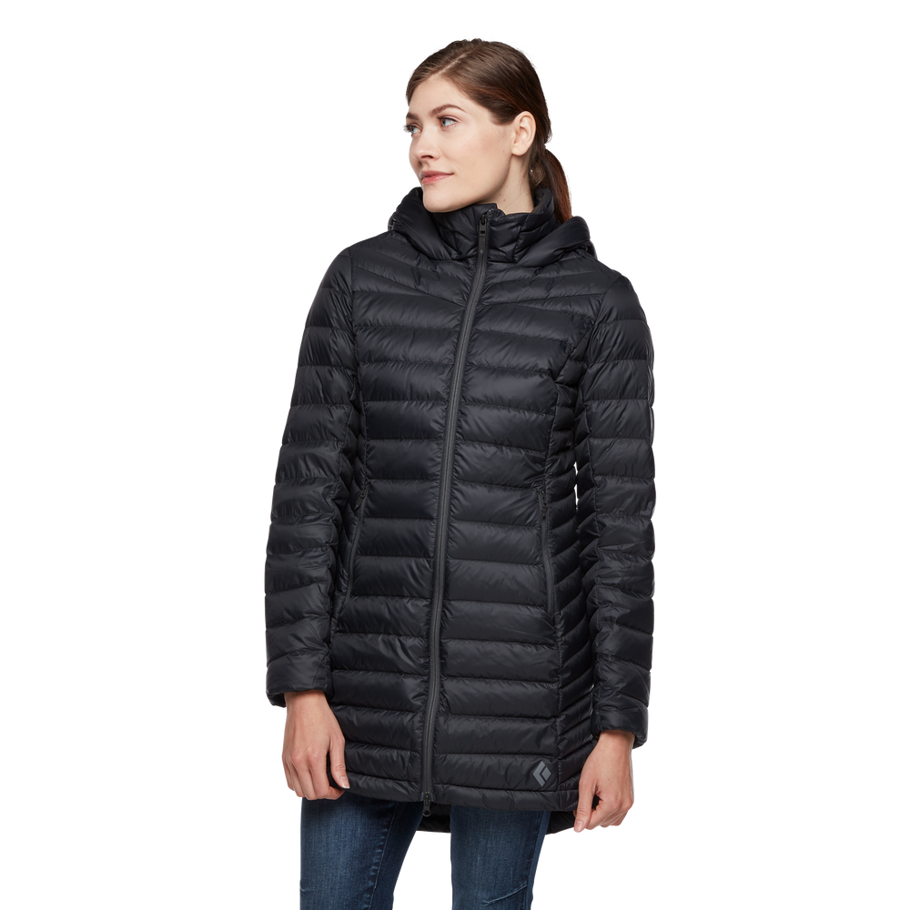 Black Diamond Access Down Parka Femme Azurite P at Plein Air entrepot