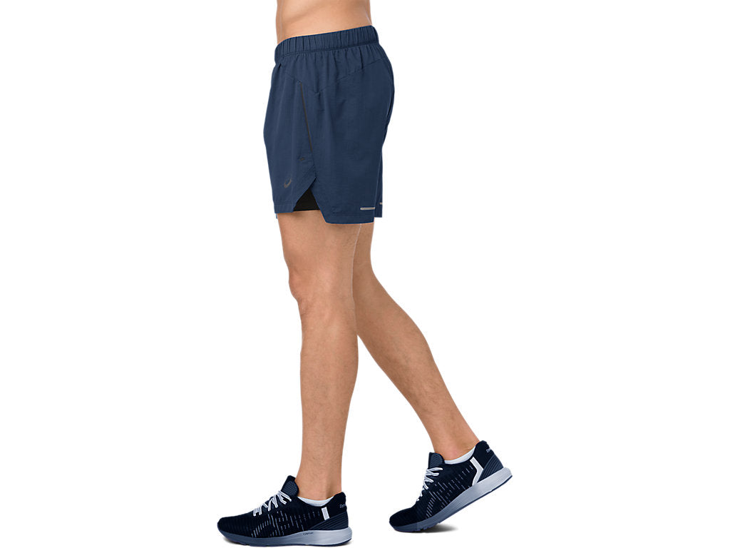 Asics Cool 2-N-1 5 Pouces Short Homme - Plein Air Entrepôt
