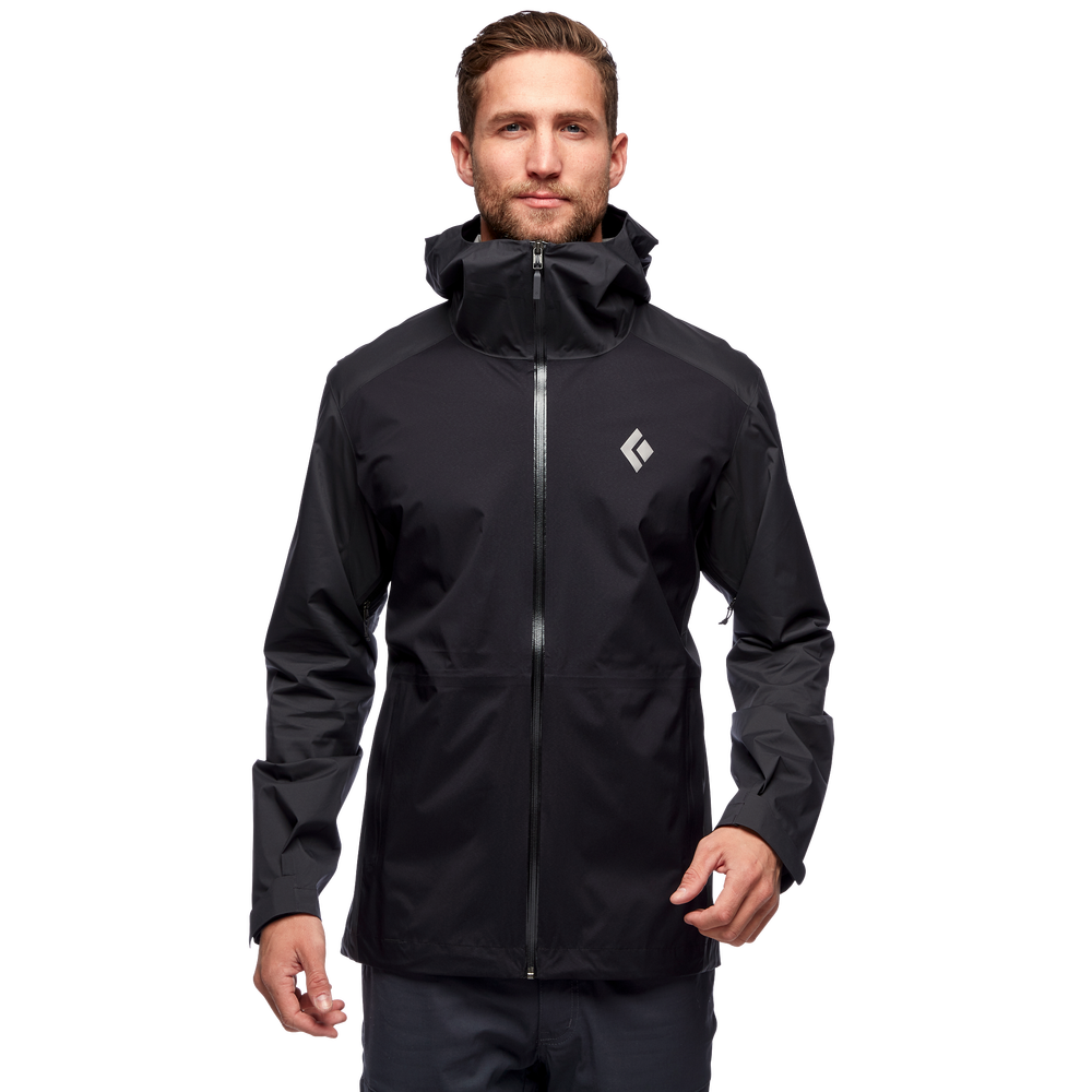 Black Diamond Stormline Stretch Rain Shell Homme-Plein Air Entrepôt