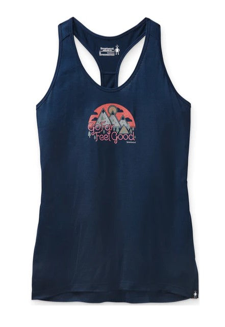 Smartwool "Go far Feel Good" Graphic Tank Femme - Plein Air Entrepôt