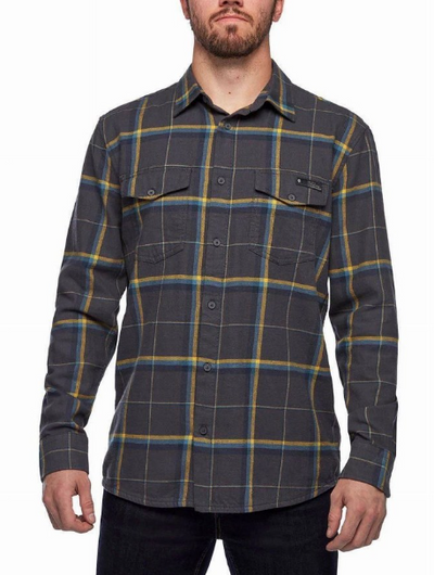 Black Diamond Valley Flannel Shirt - Plein Air Entrepôt