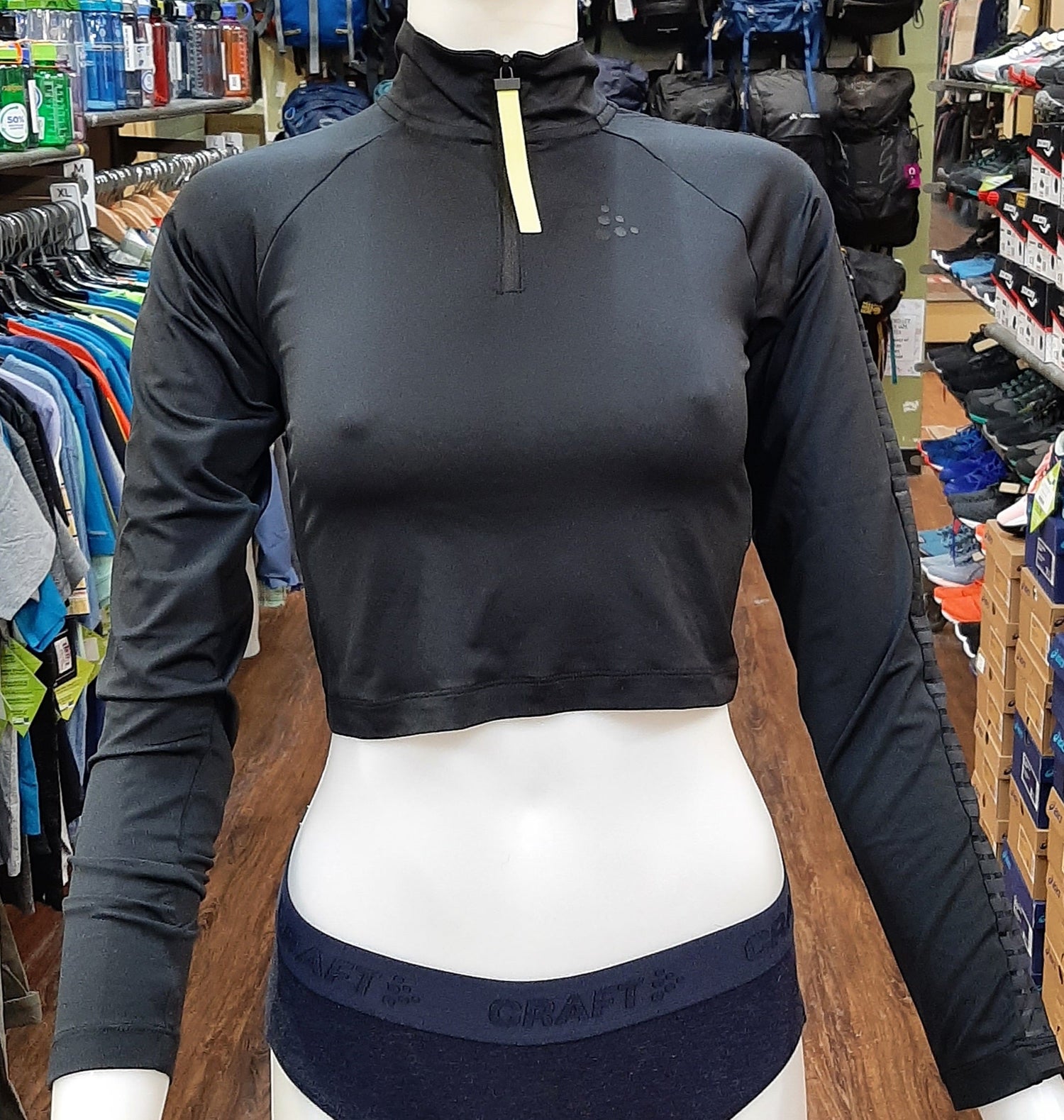 Craft Awsome Cropped LS Top Femme - Plein Air Entrepôt
