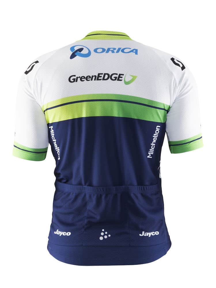 Craft orica green edge replica jersey pour HOMME-Plein Air Entrepôt