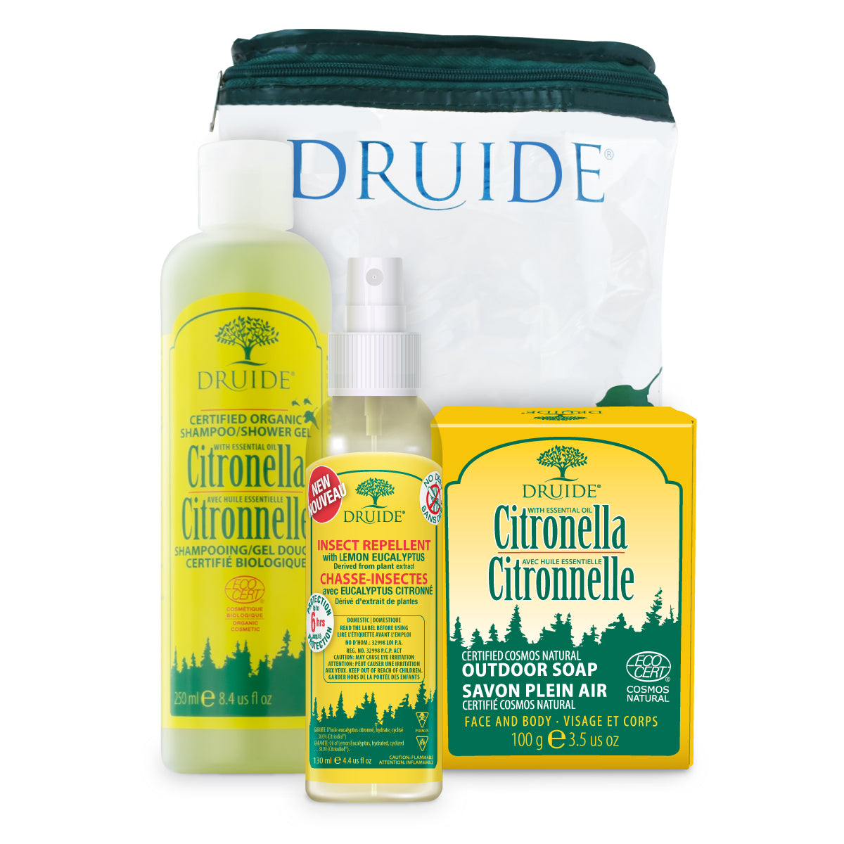 Druide  Trousse Aventure Citronnelle - Plein air Entrepôt