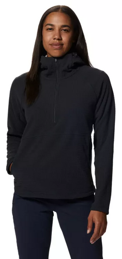 Mountain Hardwear Summit Grid Half Zip Hoody Femme - Plein Air Entrepôt