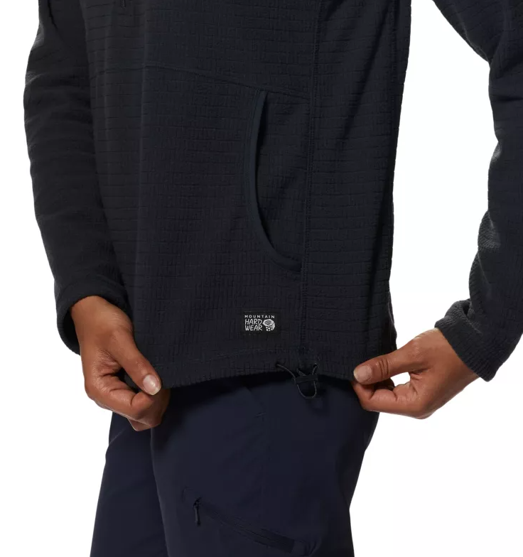 Mountain Hardwear Summit Grid Half Zip Hoody Femme - Plein Air Entrepôt