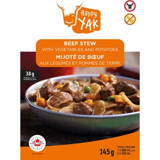Happy Yak Mijote boeuf aux legumes et pommes de terre - Plein Air Entrepôt