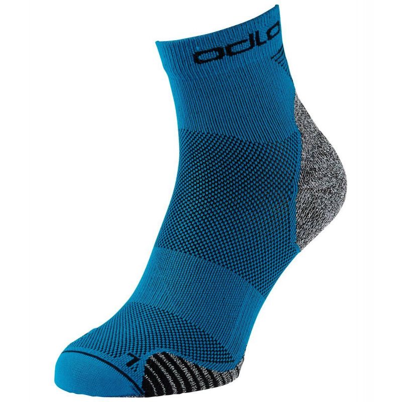 Odlo Socks quarter Ceramicool Run Unisexe - Plein air Entrepôt