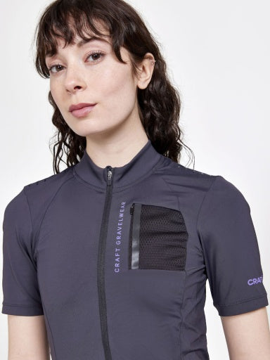 Craft Adv Gravel Ss Jersey Femmes - Plein air Entrepôt