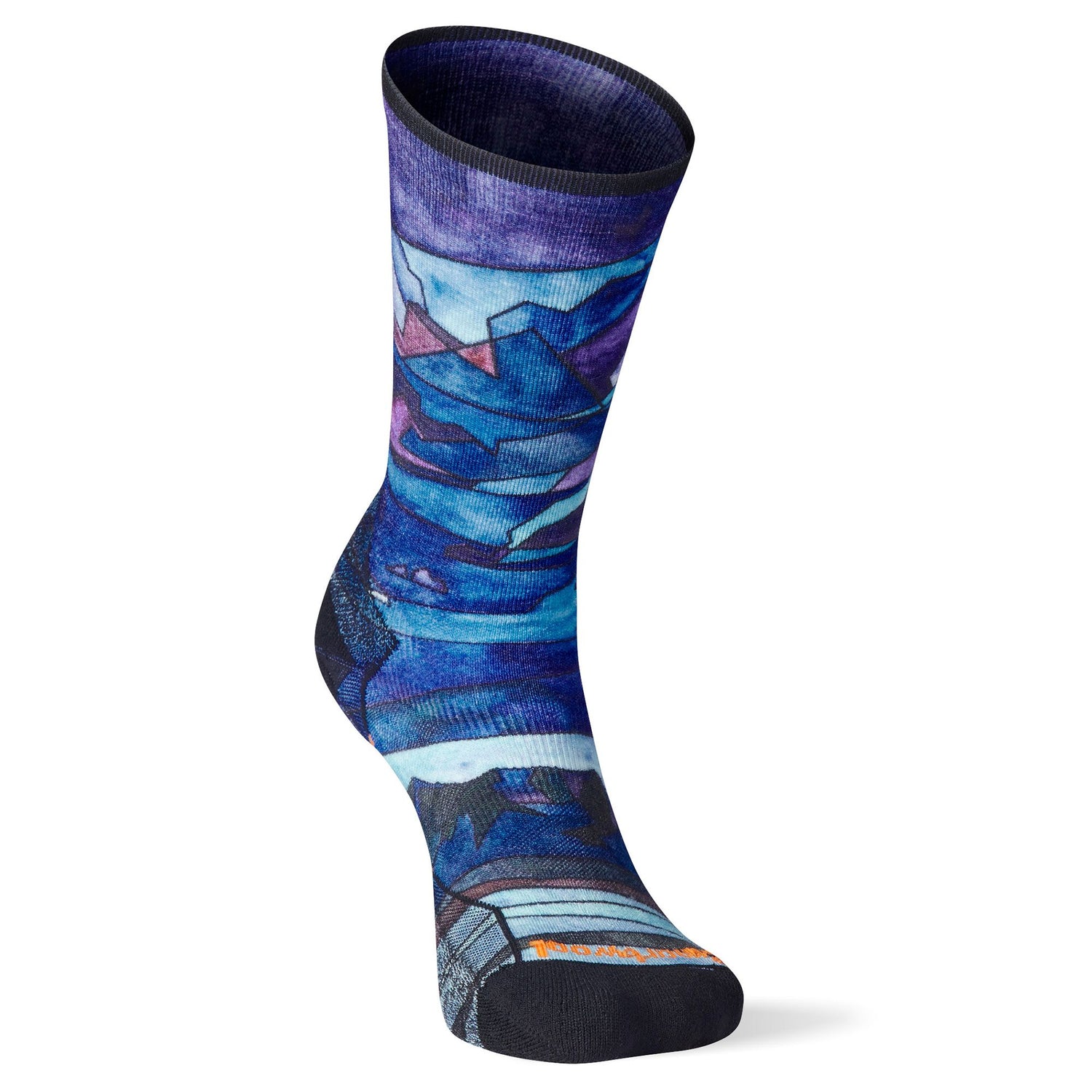 Smartwool Athlete Run Print Crew Femme - Plein Air Entrepôt