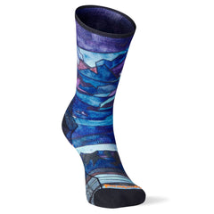 Smartwool Athlete Run Print Crew Femme - Plein Air Entrepôt